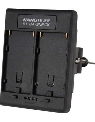 Piastra per batterie serie NP-F per Halo 19 e Forza 60